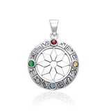 Zodiac Signs Silver Pendant TPD827 - Jewelry