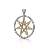 Elven Star Silver Pendant TPV467 - Jewelry