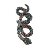 Crystal Snake Ring by Amy Zerner TRI1161