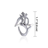 OM Expression of Spiritual Perfection Ring TRI1220 - Jewelry