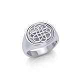 Celtic Knotwork Flip Ring TRI156 - Jewelry