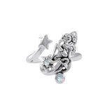 Fairy with Star Silver Ring with Gemstone TRI1822