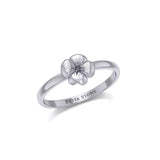 Little Flower Silver Ring TRI1873 - Jewelry