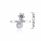 Flower Silver Ring TRI1874 - Jewelry