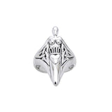 Danu Goddess Silver Ring TRI581 - Jewelry