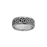 The Star 14K White Gold Spinner ring WTR1694