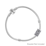 Infinity Silver Bead TBD356 - Jewelry