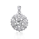 Sahasrara Crown Chakra Silver Pendant TPD1973 - Jewelry