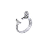 Mermaid Sterling Silver Wrap Ring TRI1630 - Jewelry
